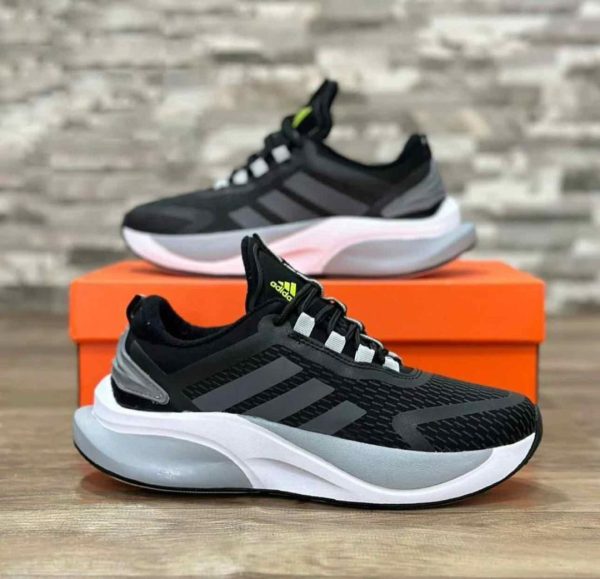 IMG-20260622-WA0103 Adidas Performance Running Sneakers – Black & Grey Edition